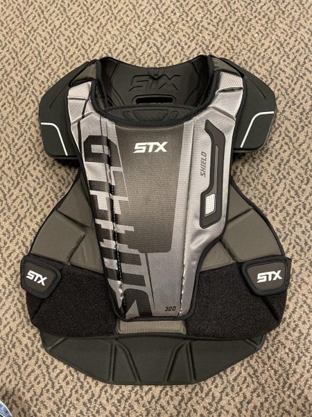 Black Adult Medium STX Shield 300 Chest Protector