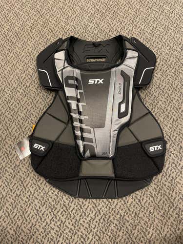 Black Adult Large STX Shield 300 Chest Protector