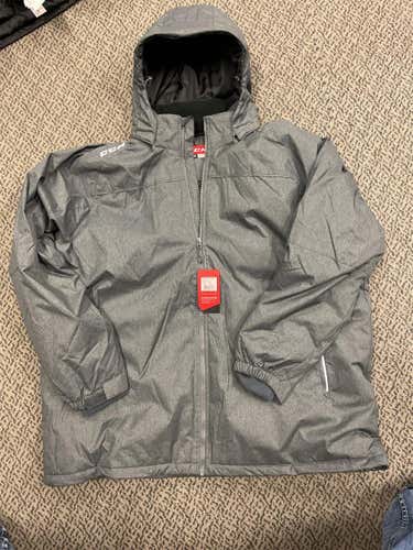 Gray Adult XXXL CCM Winter Jacket