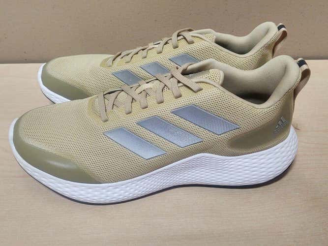 adidas Men's Edge Gameday Shoes Size 9 Brown/White EH3375