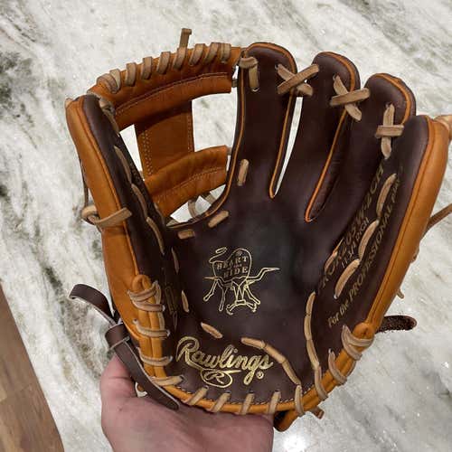 Brown High School/College Infield Heart of the Hide 11.75" Baseball Glove