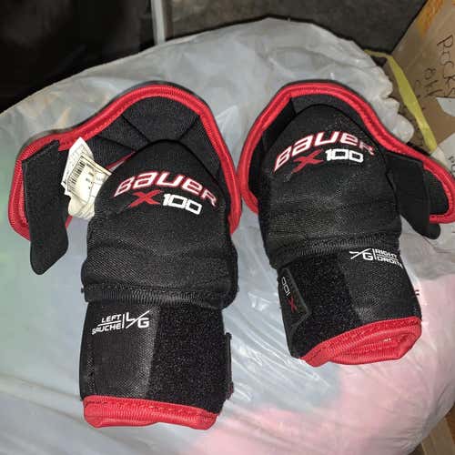 Junior Large Bauer Vapor X100  Elbow Pads