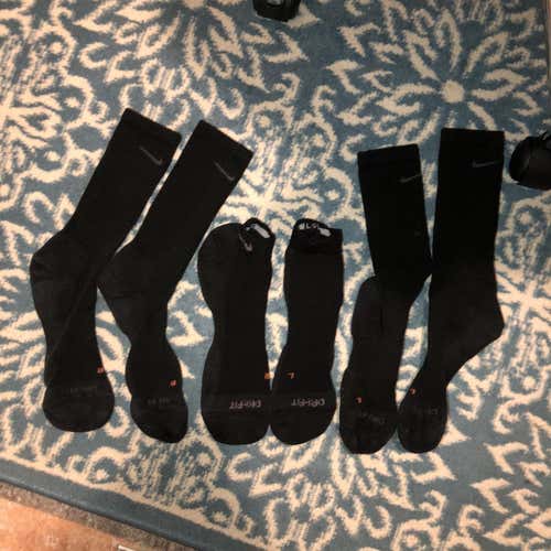 3 Pairs of Nike Dri-Fit Socks