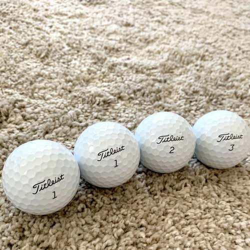 15 Used Titleist AVX Balls