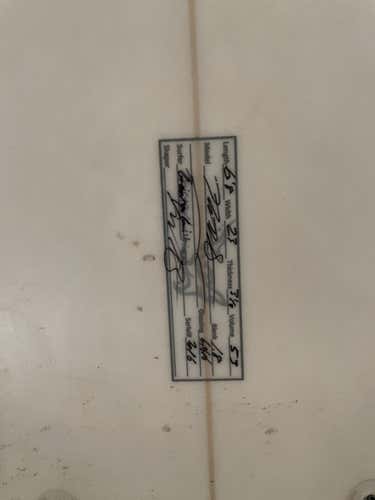 6’8 nature shapes fish Surfboard