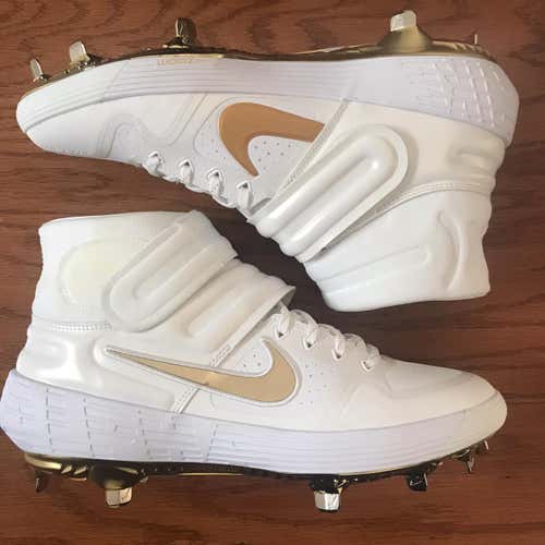 New Size 10 Nike Huarache Elite 2 Baseball Cleats - READ DESCRIPTION