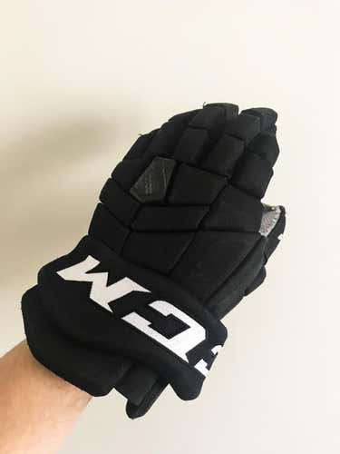CCM HGTK Gloves 14" Pro Stock Black Used Senior
