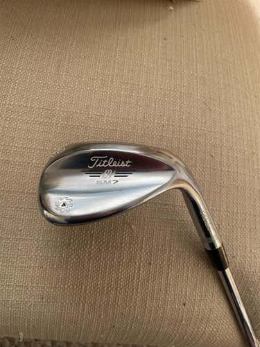 Used Right Handed Vokey SM7 Tour Chrome Wedge Flex Steel Shaft Wedge