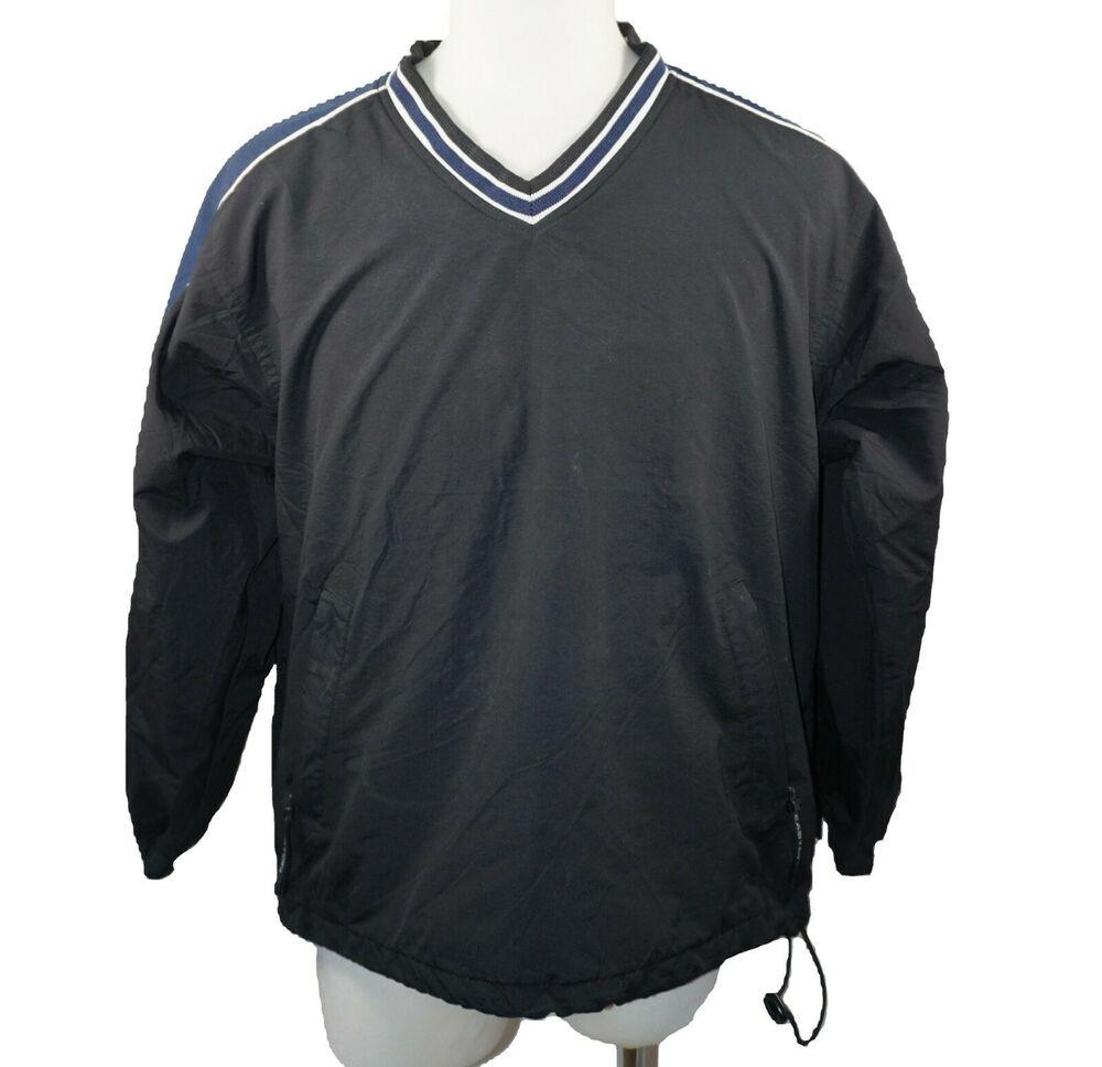 easton pullover baseball jacket