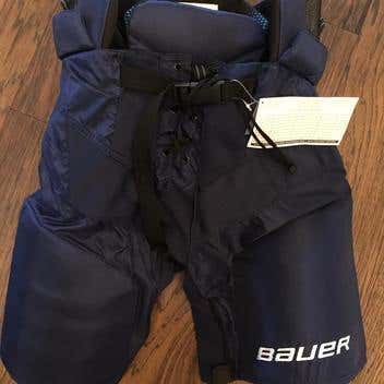 New Senior SIZE L+1" Bauer One95 Hockey Pants Pro Stock Washington Capitals