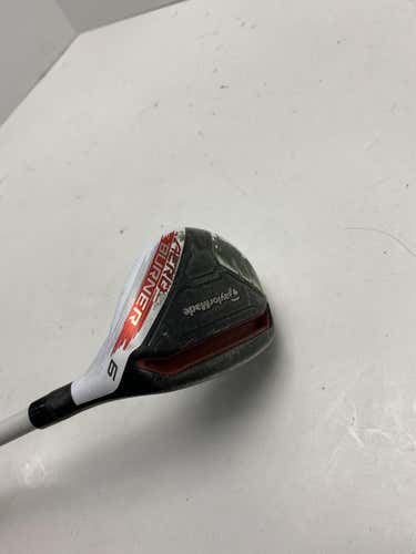 Used Taylormade Aero Burner Rescue 6 Hybrid Graphite Stiff Golf Hybrids