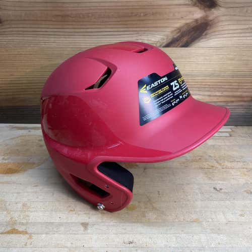 Red Easton Z5 Batting Helmet 6 7/8- 7 5/8