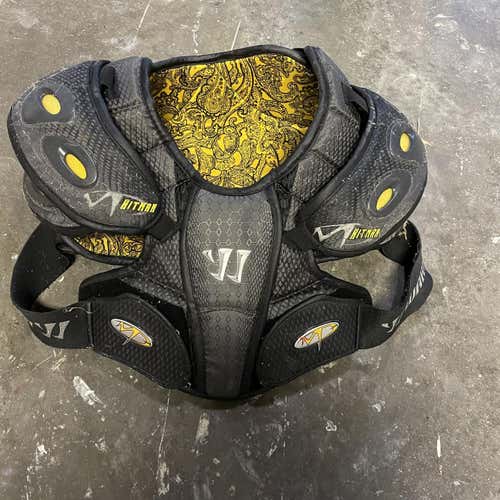 Used Large Warrior Burn Hitman Shoulder Pads