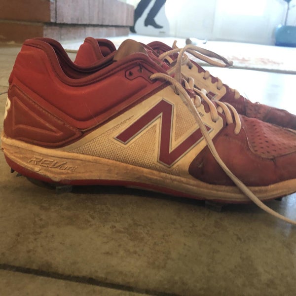 Red Men’s Metal Low Cut Size 12.5