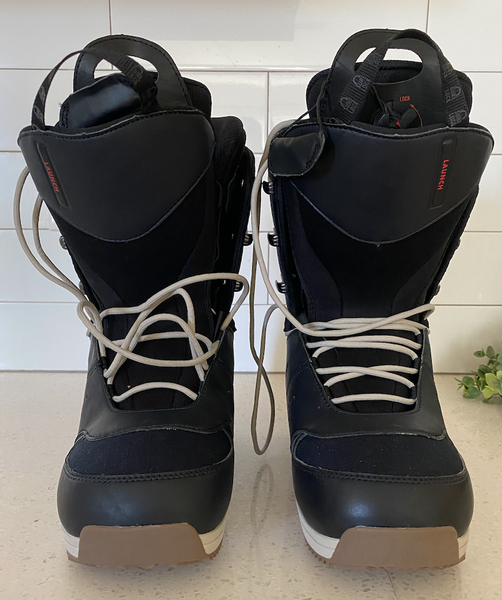 New Men's Size 9.5 (Women's 10.5) Salomon Snowboard Boots Launch Lace SJ All Mountain