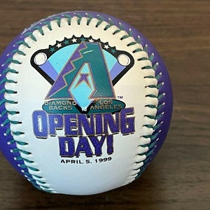 Arizona Diamondbacks Dbacks MLB 1999 OPENING DAY Fotoball Commemorative Baseball