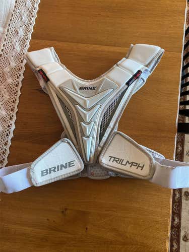 New Small Brine Triumph Shoulder Pads