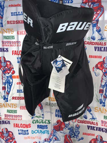 Black Senior XL Bauer Impact  Hockey Pants Breezer Girdle