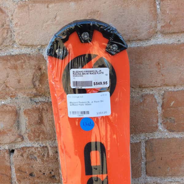New 2020 Blizzard Firebird Jr. SL Racing Skis 143cm | SidelineSwap