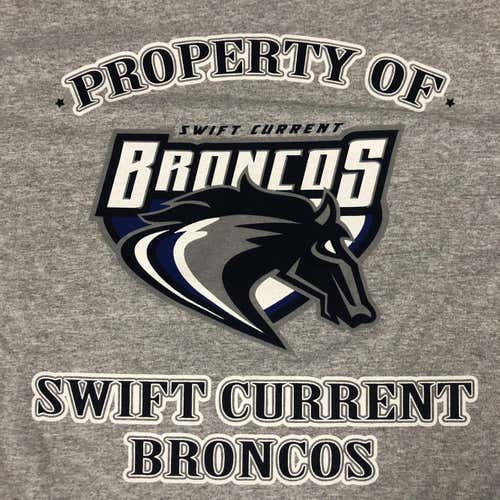 Swift Current Broncos WHL Adult Large Shirts
