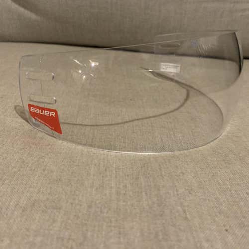 Bauer Straight Cut Pro Half Shield Visor HS22 Clear