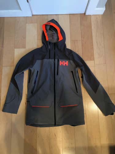 Gray Used Men's Adult Large Helly Hansen Jacket