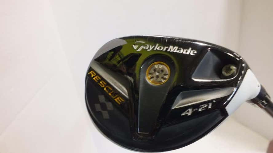Used Taylormade Rescue 2011 4 Hybrid Graphite Stiff Golf Hybrids