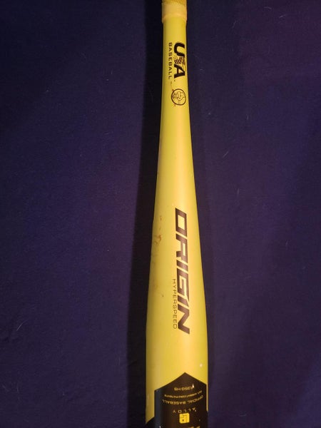 Used Kid Pitch (9YO-13YO) AXE Alloy Origin-10 Bat (-10) 18 oz 28"