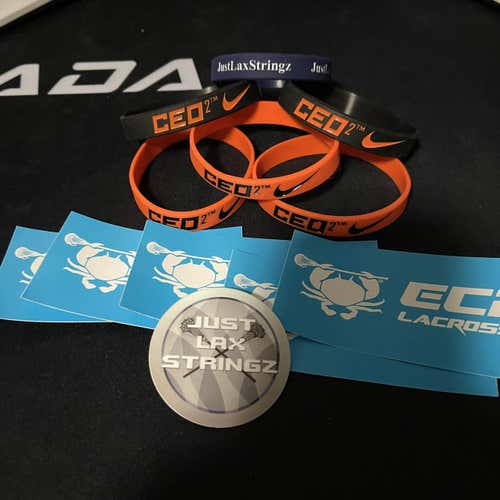 New Bundle Of Nike CEO 2.0 Bracelets And ECD Stickers