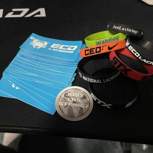 New Bundle Of 20 ECD Stickers And Bracelets