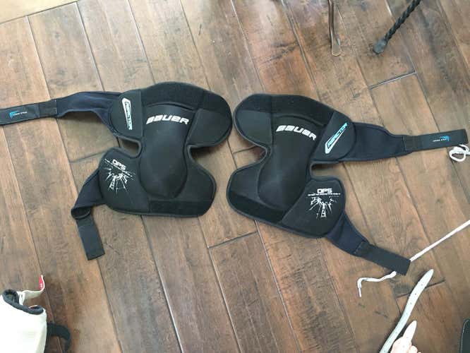 Used Bauer Goalie knee pads