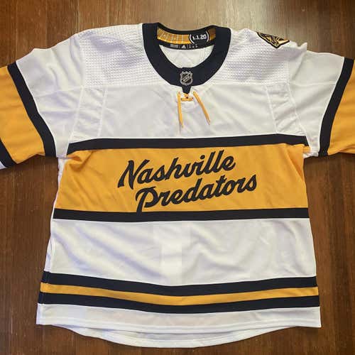 White Adult Size 58 Adidas Jersey