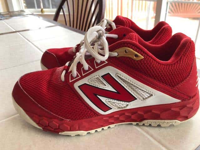 New Balance Baseball Turf Shoes Used Youth Men's Size 7.5