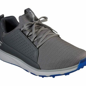 Skechers Go Golf Mojo Elite Shoes (Charcoal/Blue, 8, Medium) NEW