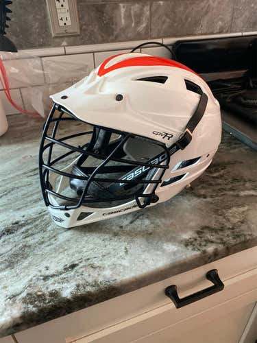 White Youth Player's Cascade CPV-R Helmet