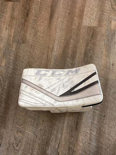 White Senior Regular Premier II Pro Blocker And Glove