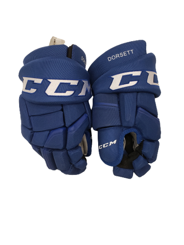 New CCM HGQLXP Pro Stock Gloves Canucks Derek Dorsett 14"