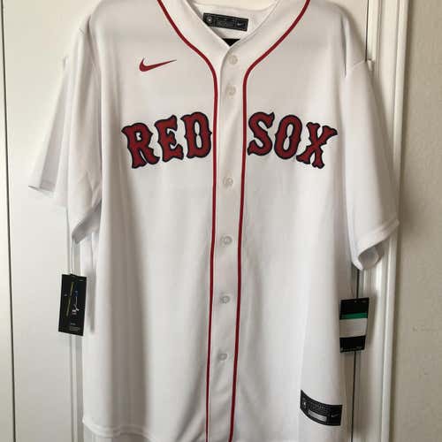 Nike MLB Boston Red Sox’s Mookie Betts White Adult XL Nike Jersey