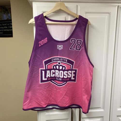 Charlotte Lacrosse Club 2018 Pink XL Jersey