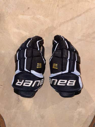Black Senior Bauer Supreme TotalOne 13"  Gloves