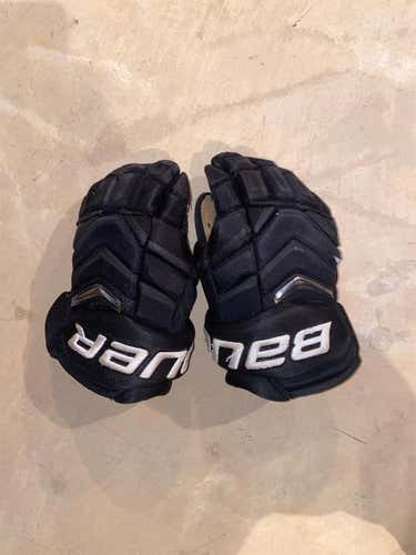 Black Senior Bauer Supreme TotalOne NXG 13"  Gloves