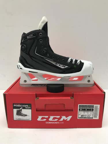 Senior CCM Ribcor 50K Regular Width Size 9 Hockey Goalie Skates