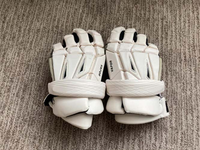 Nike Vapor Lacrosse Gloves White Large 13"
