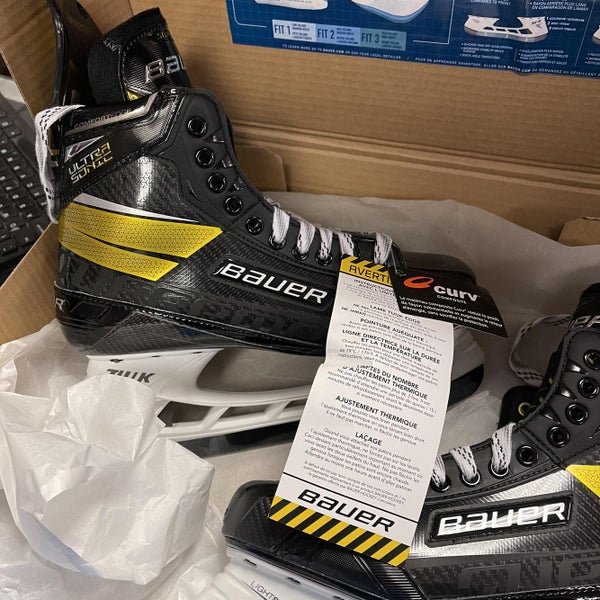 Brand NEW Senior Bauer Ultrasonic Skates - Fit 2 Width - Size 10