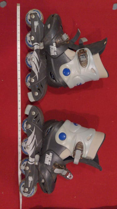 Used Youth Other Inline Skates Regular Width Size 12