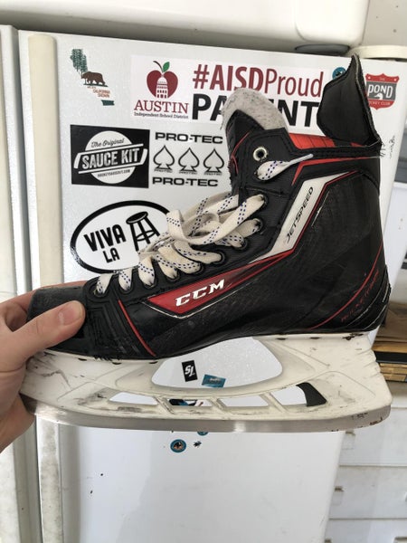 CCM Jetspeed pro stock w/Tuuk LSE holders