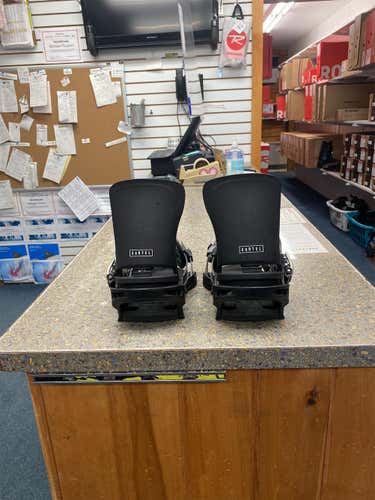 Men's Medium Burton Cartel All Mountain Snowboard Bindings