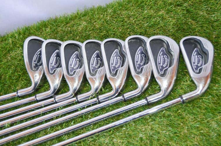Callaway Pro Series Iron Set 3-P Right Handed 37.25" Steel Stiff New Grip