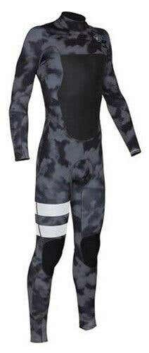 New $250 Men's Hurley Fusion 202 Wetsuit 2/2MM Short Sleeve Fullsuit camo XS