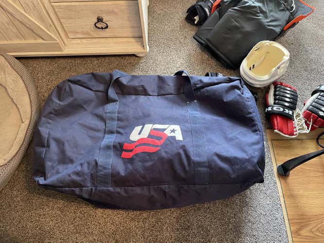 Team USA 60th Anniversary Bauer Hockey Bag - Rare